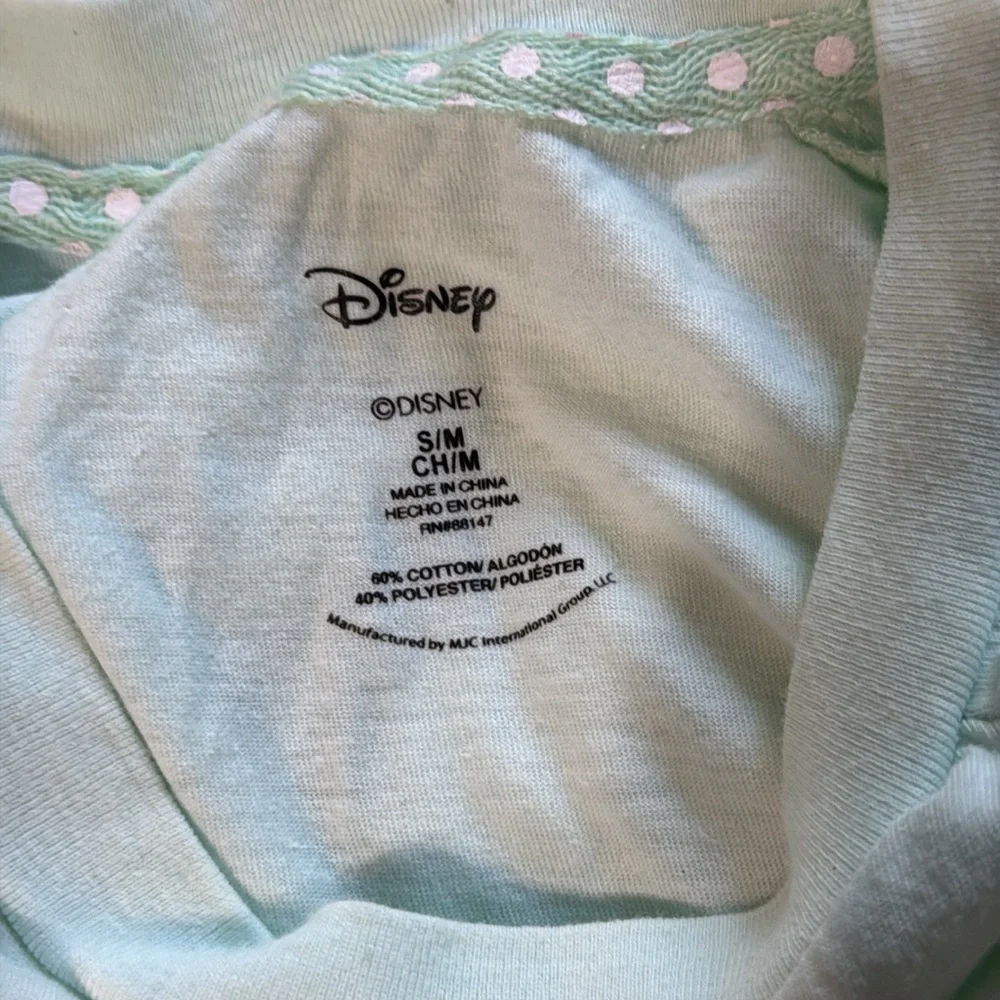 Light Green Disney “Being A Princess Is Exhausting “ Nightgown Size S/M - Picture 5 of 7